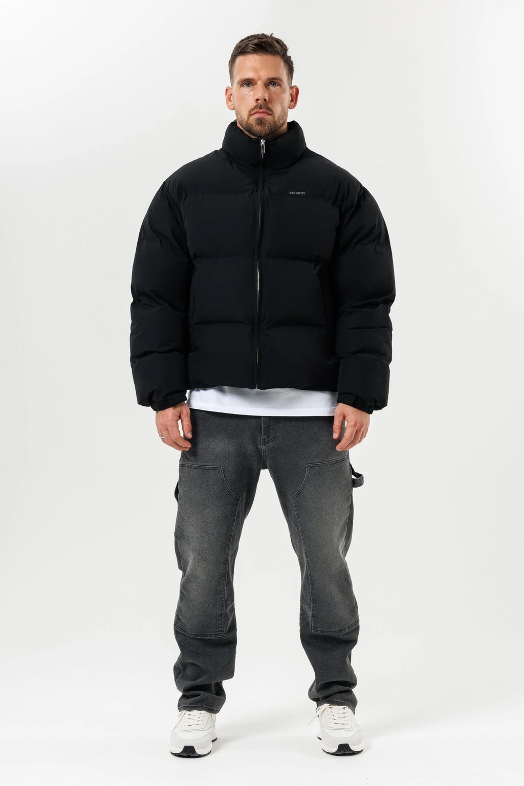 PUFFER JACKET - BLACK
