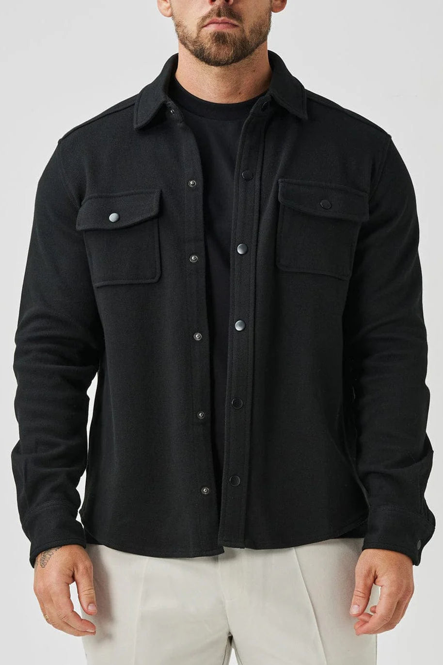 OVERSHIRT - BLACK